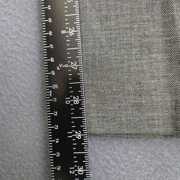 Talbots Women 10 Gray High Waisted Straight Leg Trousers - Picture 9 of 12